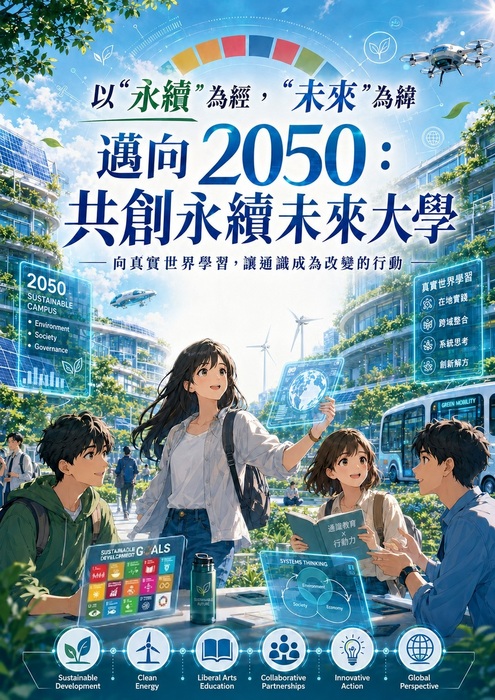 以永續為經、未來為緯:共創2050 未來大學工作坊